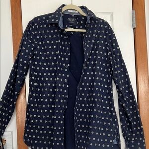 Joules Navy Button-Up Shirt